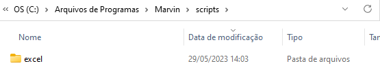 Folder do Script